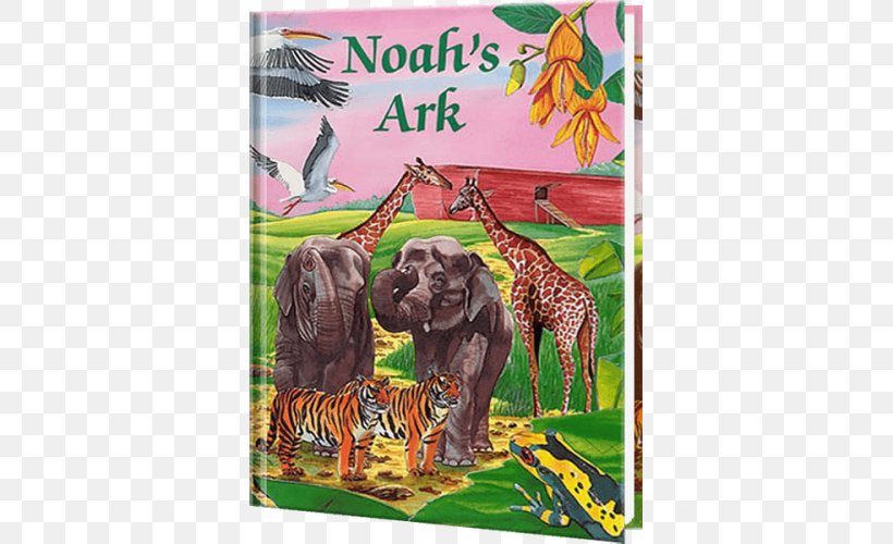 Noah's Ark Book Children's Literature Bible Story, PNG, 500x500px, Book, African Elephant, Bible Story, Biblical Magi, Child Download Free