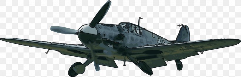 Airplane Messerschmitt Bf 109 Aircraft Second World War, PNG, 2165x699px, Airplane, Air Force, Aircraft, Aircraft Engine, Bomber Download Free