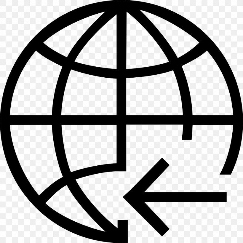 Globe Earth World, PNG, 980x980px, Globe, Area, Black And White, Brand, Earth Download Free