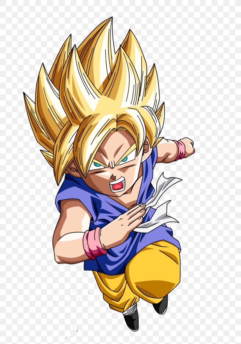 Goku Gohan Vegeta Trunks Super Saiya, PNG, 685x1166px, Watercolor, Cartoon, Flower, Frame, Heart Download Free