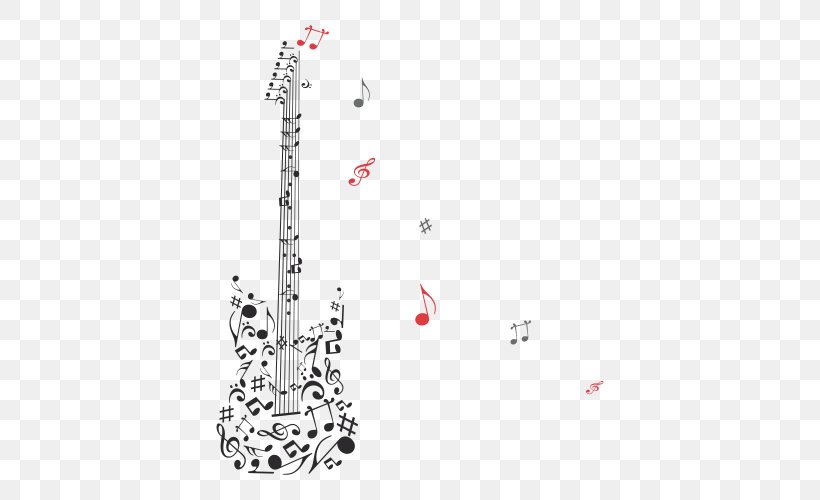 Electric Guitar Musical Note Musical Theatre, PNG, 500x500px, Watercolor, Cartoon, Flower, Frame, Heart Download Free