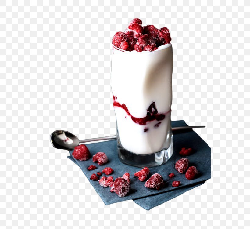 Milk Cream Breakfast Frozen Yogurt, PNG, 564x750px, Milk, Berry, Breakfast, Cranberry, Cream Download Free