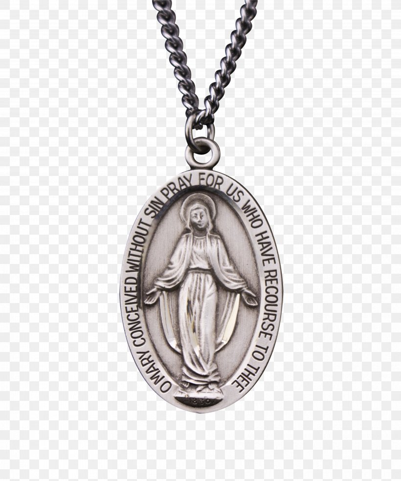 Miraculous Medal Rosary Locket Prayer Charms & Pendants, PNG, 3648x4378px, Miraculous Medal, Bracelet, Chain, Charms Pendants, Gold Download Free