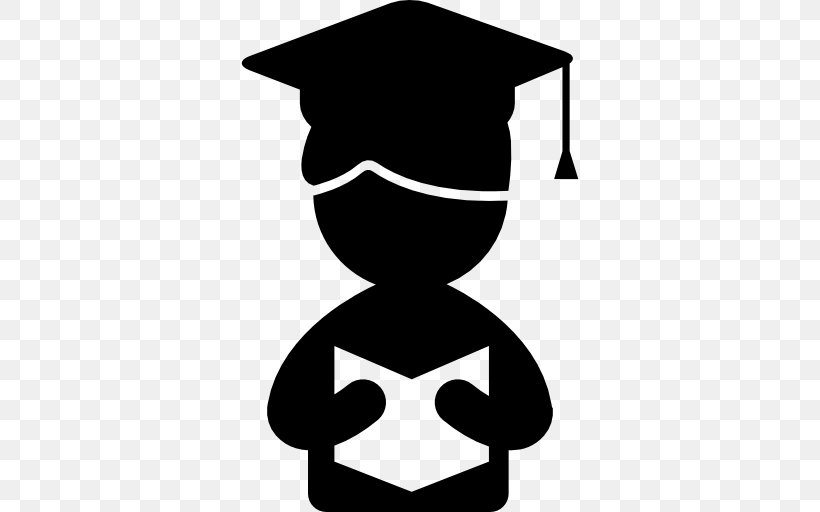 Graduate Cap, PNG, 512x512px, Student, Artwork, Black And White, Graduate University, Headgear Download Free