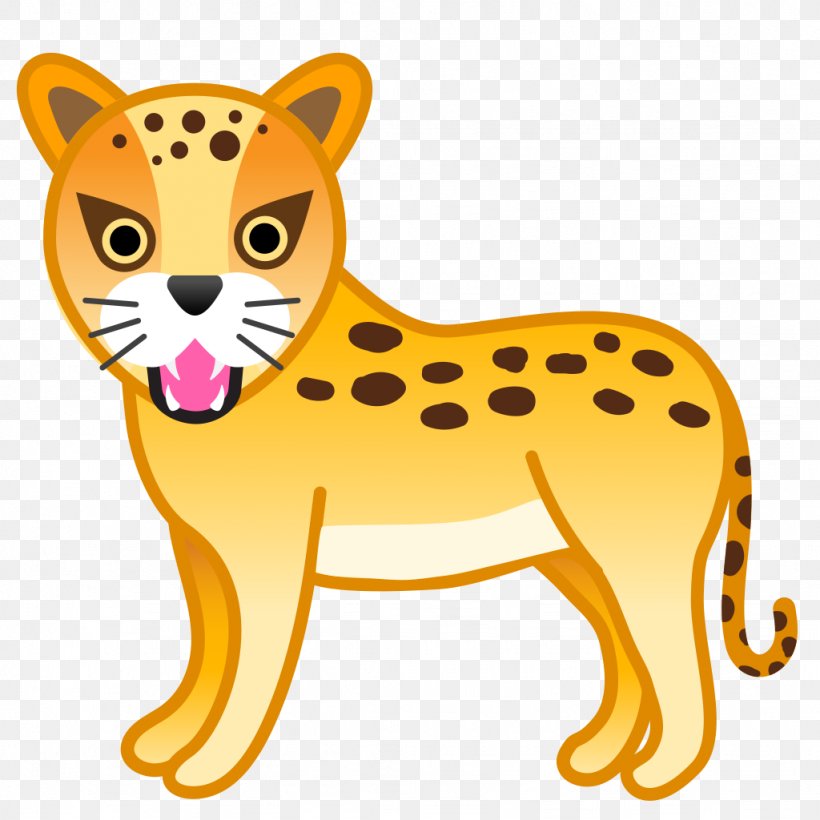 Leopard Lion Whiskers Cheetah Tiger, PNG, 1024x1024px, Leopard, Android Oreo, Animal, Animal Figure, Big Cats Download Free