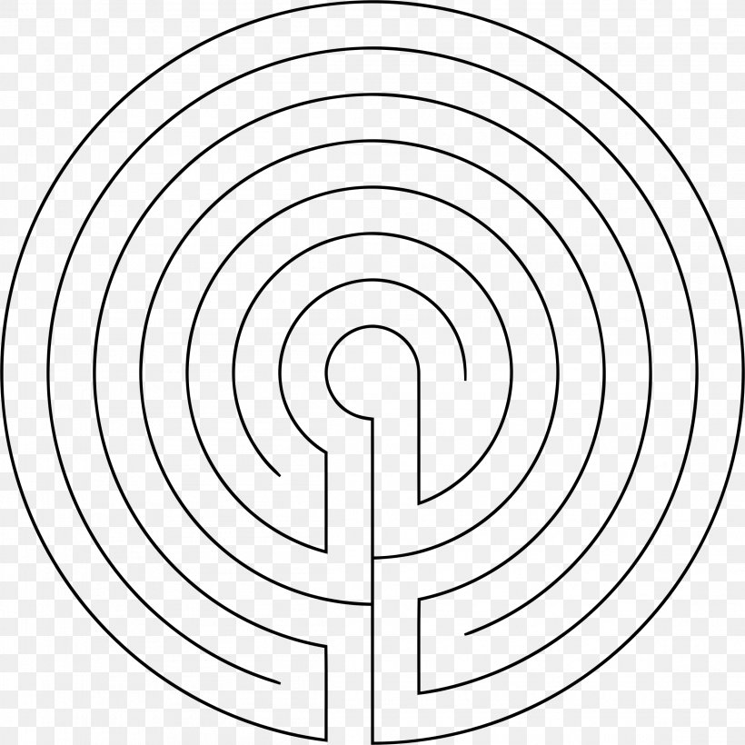 Maze Concentric Objects Drawing, PNG, 2298x2298px, Maze, Area, Black And White, Concentric Objects, Diagram Download Free