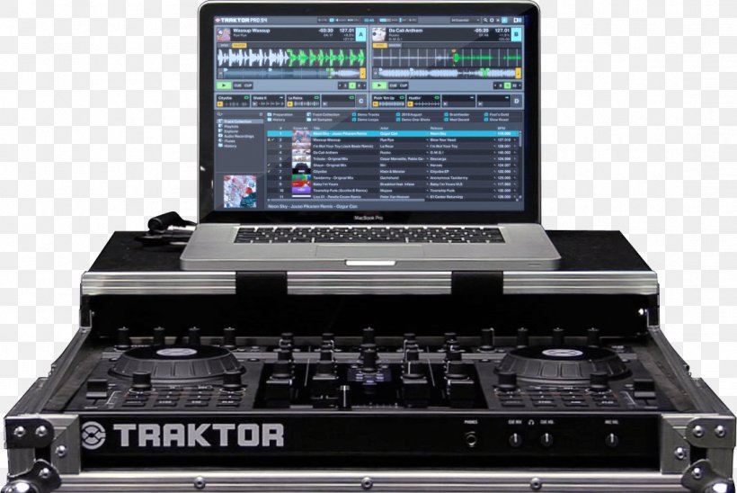 Native Traktor Kontrol S4 Native Instruments Disc Jockey MIDI Controllers, PNG, 1104x739px, Watercolor, Cartoon, Flower, Frame, Heart Download Free