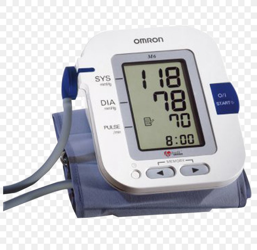 Omron Sphygmomanometer Blood Pressure Monitoring Hypertension, PNG, 800x800px, Omron, Arm, Blood Pressure, Computer Monitors, Hardware Download Free