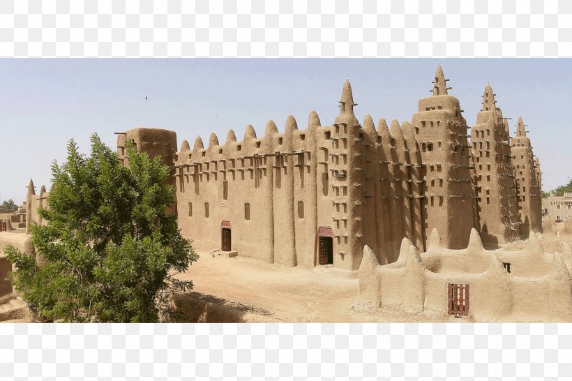 Great Mosque Of Djenné Djinguereber Mosque Mali Empire Architecture Of Mali, PNG, 1350x900px, Mali Empire, Africa, Archaeological Site, Architecture, Building Download Free