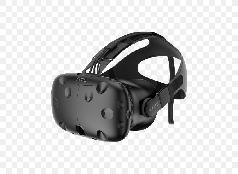 HTC Vive Oculus Rift Virtual Reality Headset, PNG, 600x600px, Htc Vive, Black, Computer, Fashion Accessory, Game Controllers Download Free