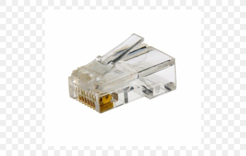 Network Cables Electrical Connector 8P8C Modular Connector Registered Jack, PNG, 520x520px, Network Cables, Adapter, Cable, Category 5 Cable, Category 6 Cable Download Free
