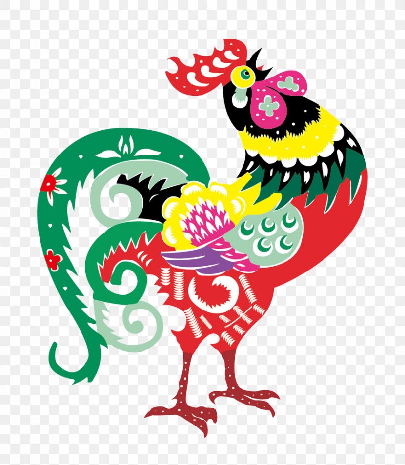 Chicken Chinese Zodiac Chinese New Year Lichun Rooster, PNG, 891x1024px, Chicken, Art, Beak, Bird, Chinese New Year Download Free