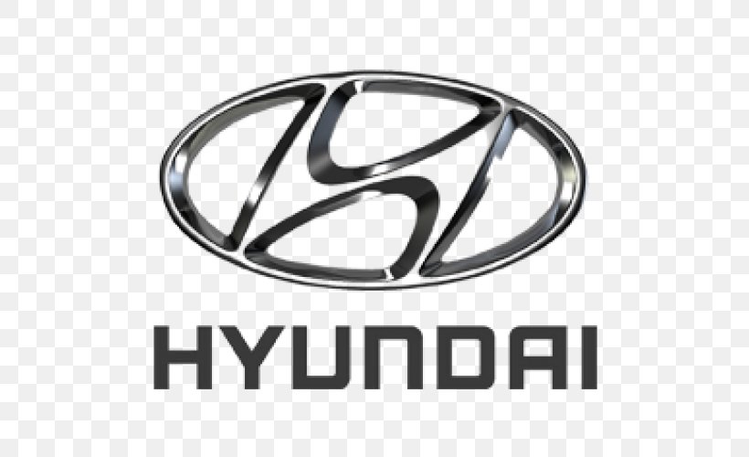 Hyundai Motor Company Car Logo, PNG, 500x500px, Hyundai, Automotive Design, Black And White, Brand, Car Download Free
