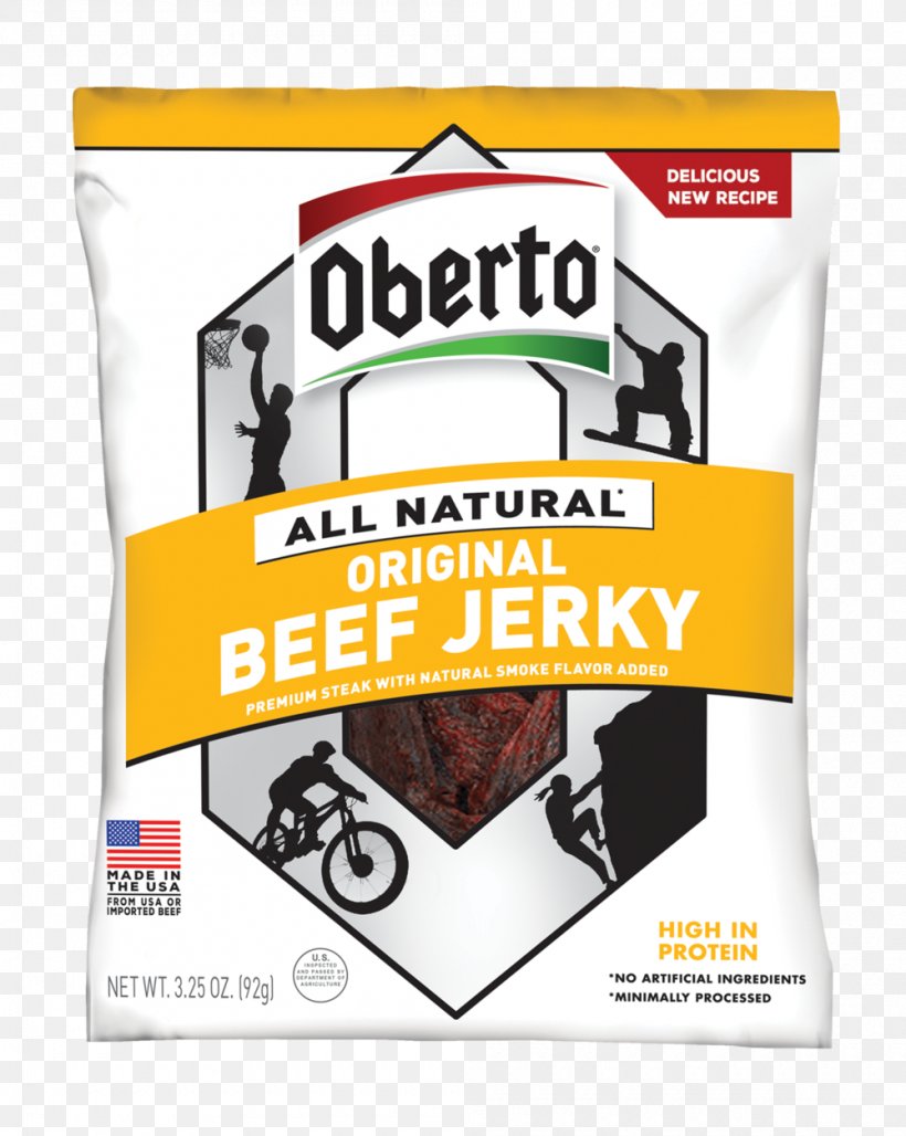 Jerky Bacon Oberto Sausage Company Beef Smoking, PNG, 1000x1254px, Jerky, Bacon, Beef, Brand, Meat Download Free