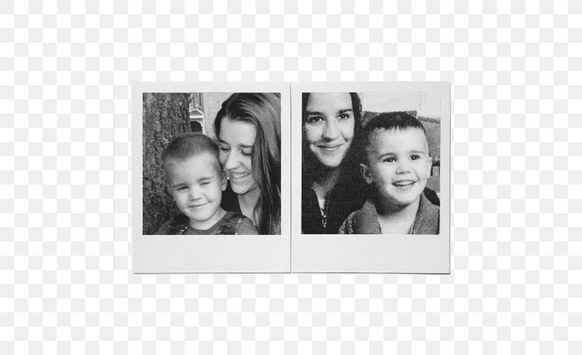 Monochrome Picture Frames Portrait Rectangle, PNG, 500x500px, Monochrome, Black And White, Facial Expression, Family, Justin Bieber Download Free