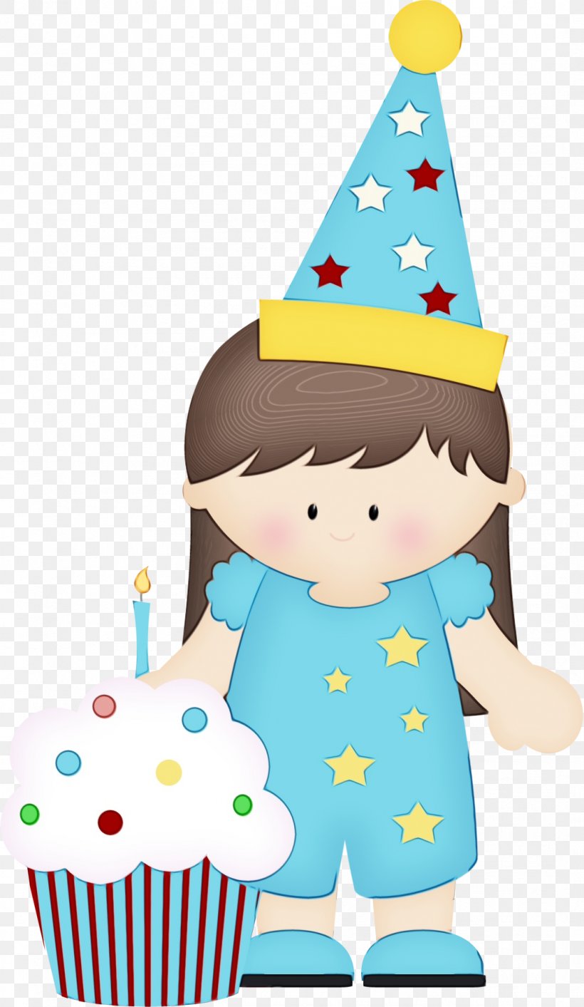 Party Hat, PNG, 1072x1848px, Watercolor, Baking Cup, Birthday, Birthday Party, Cake Decorating Download Free