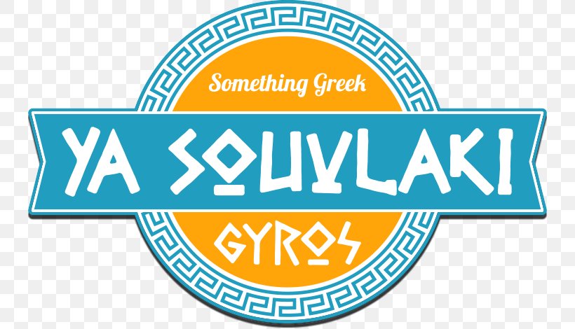 Ya Souvlaki Gyro Greek Cuisine Take-out, PNG, 740x470px, Souvlaki, Area, Banner, Blue, Brand Download Free