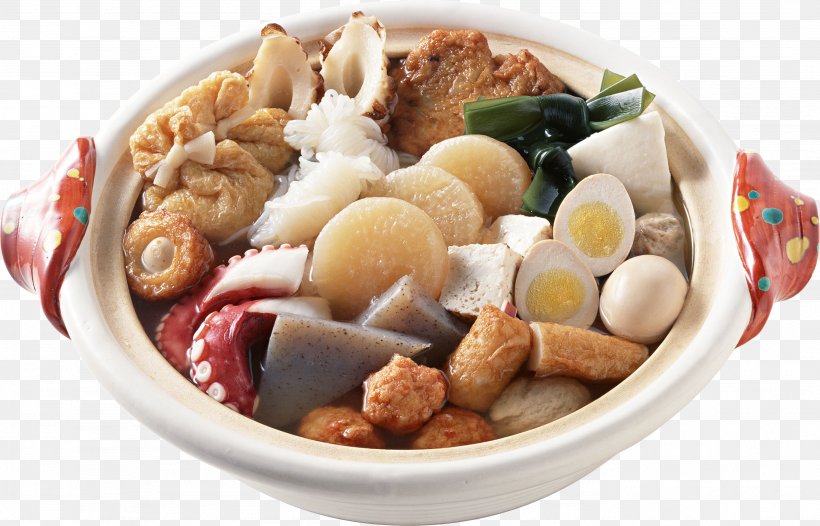 Oden Japanese Cuisine Seafood, PNG, 2767x1776px, Oden, Asian Food, Casserole, Chinese Food, Cuisine Download Free