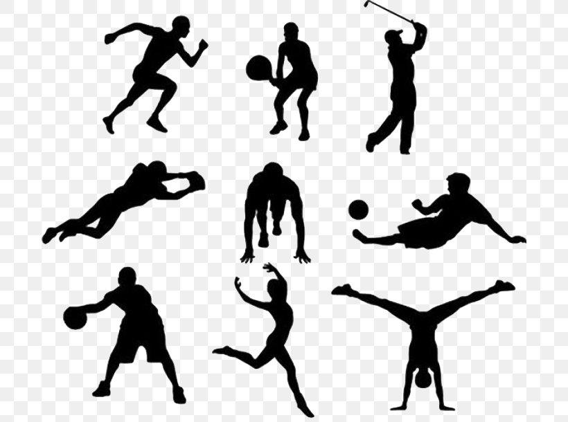 Vector Graphics Clip Art Sports Illustration Basketball, PNG, 700x610px, Sports, Ball, Basketball, Black And White, Happiness Download Free