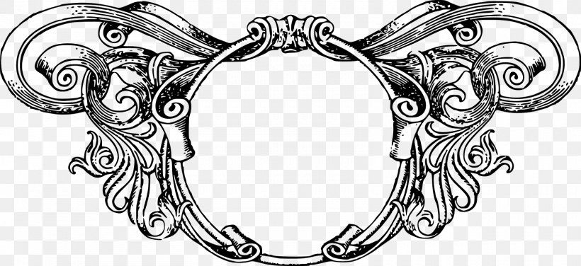 Decorative Borders Borders And Frames Clip Art, PNG, 1600x734px, Decorative Borders, Art, Black And White, Body Jewelry, Borders And Frames Download Free