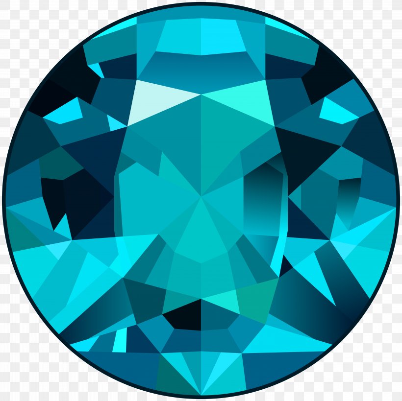 Gemstone Diamond Emerald Clip Art, PNG, 6000x5999px, Gemstone, Aqua, Azure, Birthstone, Blue Download Free