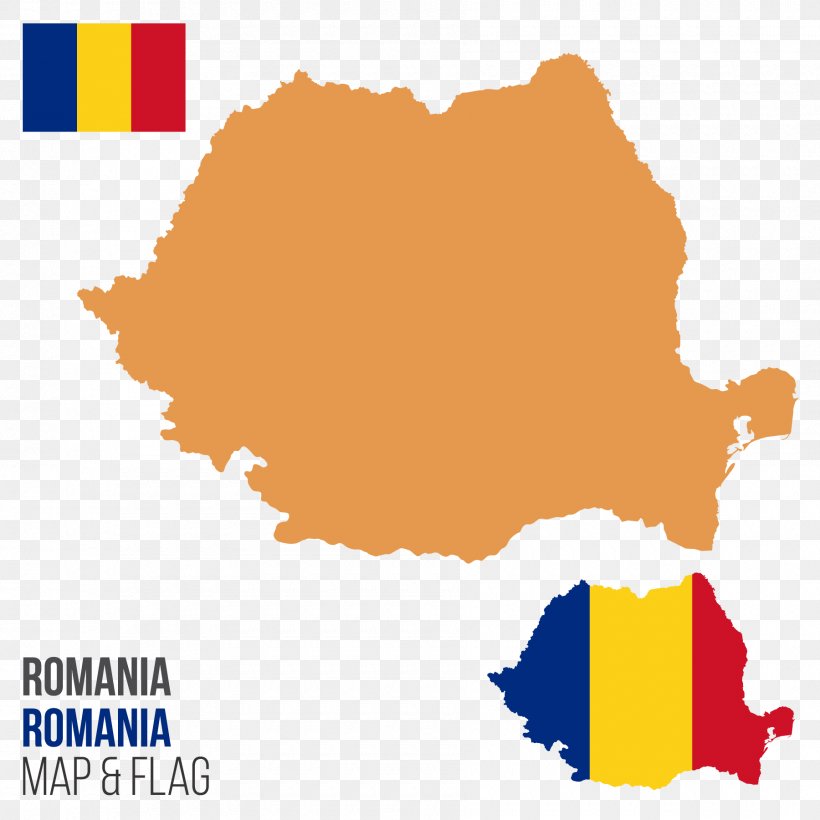 Vector Map Flag Of Romania Royalty-free, PNG, 1800x1800px, Map, Area, Brand, Flag Of Romania, Orange Download Free