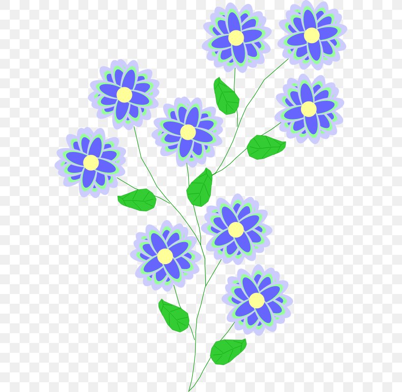 Clip Art Openclipart Vector Graphics Flower, PNG, 598x800px, Flower, Blue, Daisy, Drawing, Flora Download Free