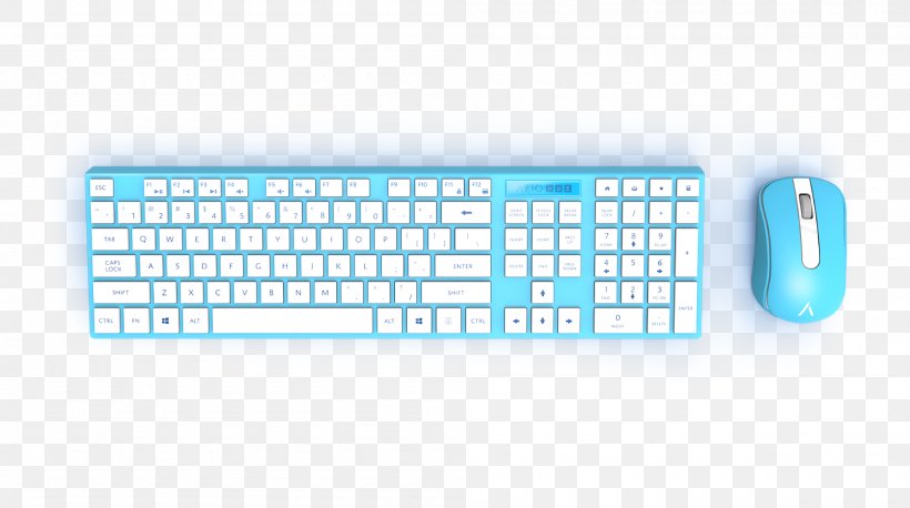 Computer Keyboard Computer Mouse Laptop Blue Wireless Keyboard, PNG, 2000x1119px, Computer Keyboard, Amazoncom, Blue, Computer Component, Computer Hardware Download Free