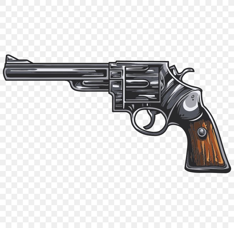 Firearm Pistol Weapon Revolver, PNG, 800x800px, Watercolor, Cartoon, Flower, Frame, Heart Download Free
