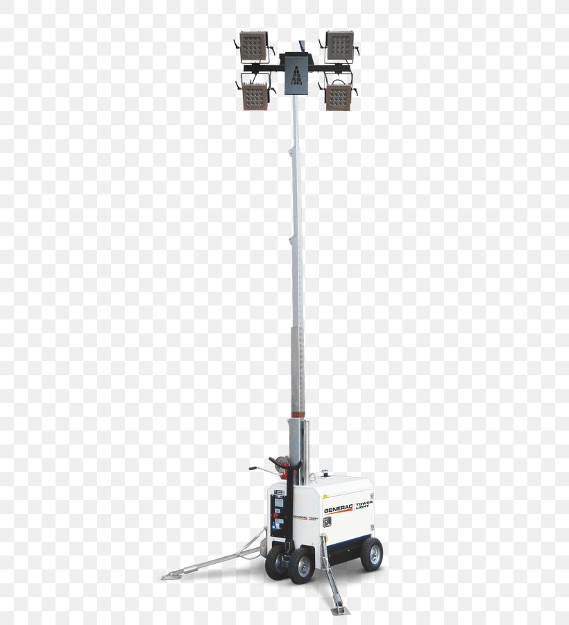 Light Tower Generac Power Systems Manufacturing High-mast Lighting, PNG, 416x900px, Light Tower, Automotive Exterior, Generac Power Systems, Hardware, Highmast Lighting Download Free