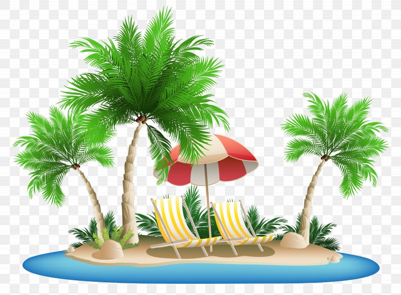 Palm Islands Hawaii Clip Art, PNG, 7477x5506px, Palm Islands, Arecaceae, Arecales, Beach, Coconut Download Free
