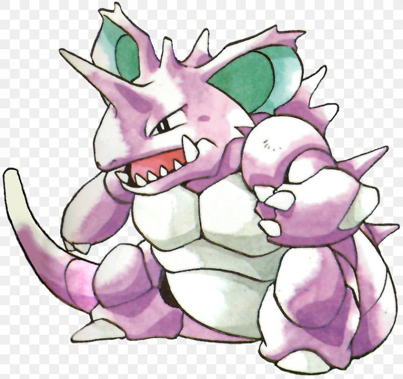 Pokémon Red And Blue Pokémon Gold And Silver Pokémon 2 And White 2 Nidoking, PNG,