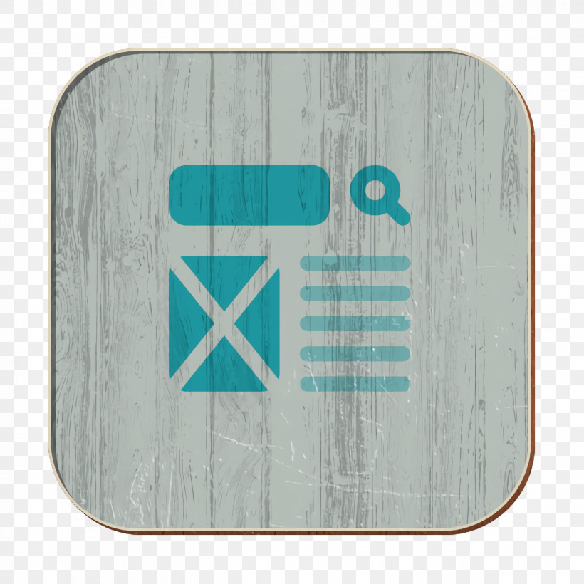 Wireframe Icon Ui Icon, PNG, 1238x1238px, Wireframe Icon, Meter, Rectangle, Turquoise, Ui Icon Download Free