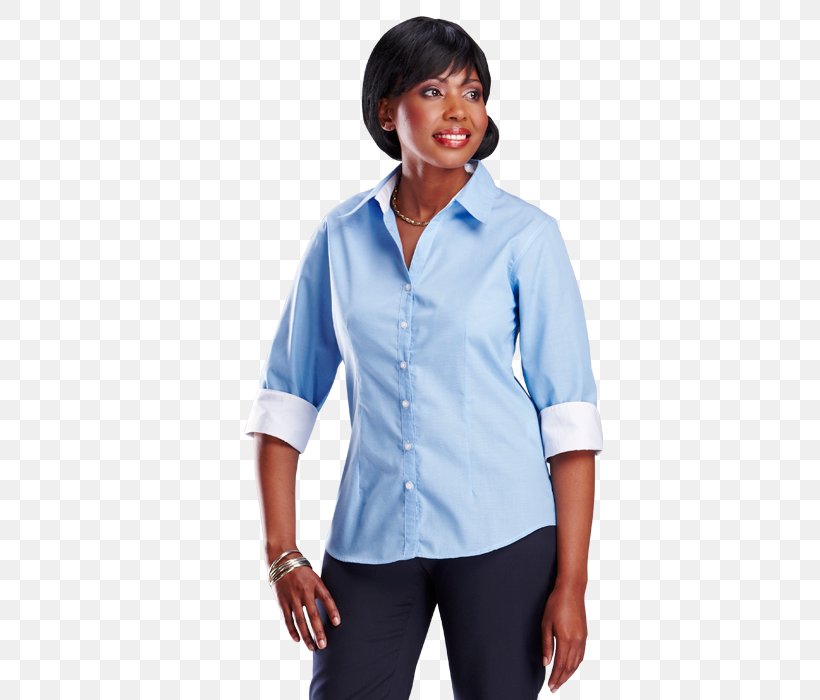 Blouse Dress Shirt Sleeve Shoulder, PNG, 700x700px, Blouse, Blue, Clothing, Dress Shirt, Neck Download Free