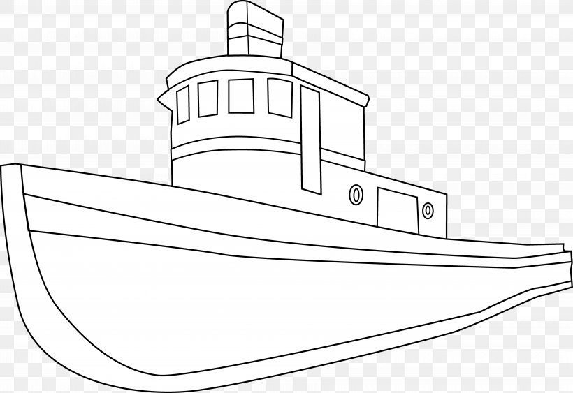 Boat Sailing Ship Drawing Clip Art, PNG, 7130x4896px, Boat, Area, Artwork, Black And White, Boating Download Free