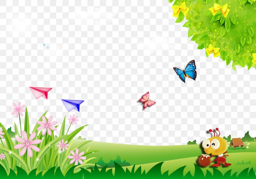 Download Cartoon Template, PNG, 957x673px, Cartoon, Biome, Child, Ecosystem, Flora Download Free