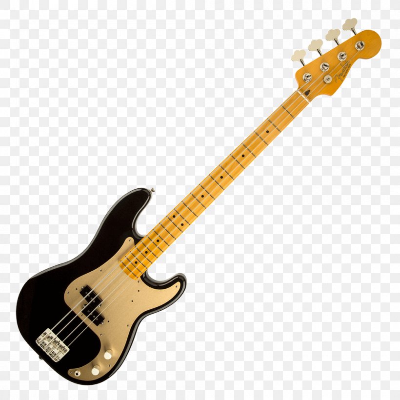 Fender Precision Bass Bass Guitar Fender Musical Instruments Corporation Sunburst Electric Guitar, PNG, 1000x1000px, Watercolor, Cartoon, Flower, Frame, Heart Download Free