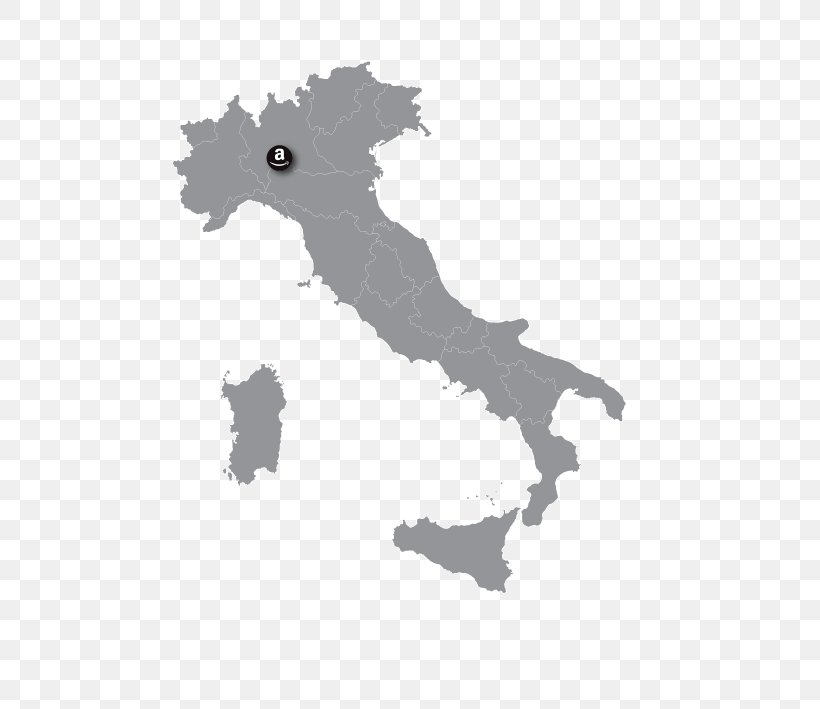 Italy Mapa Polityczna, PNG, 670x709px, Italy, Black And White, Blank Map, Carnivoran, Cartography Download Free