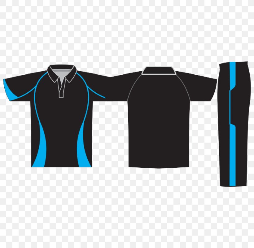 Jersey T-shirt Cricket Whites, PNG, 800x800px, Jersey, Black, Blue, Brand, Clothing Download Free