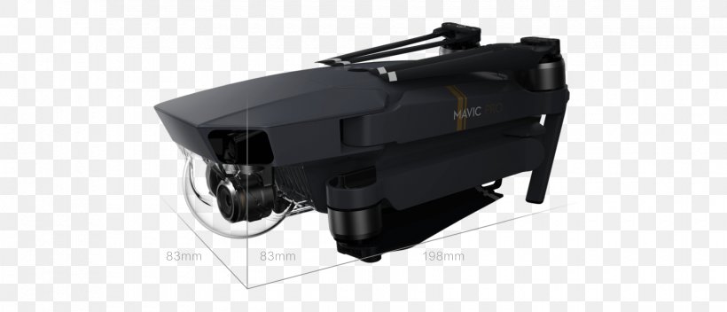 Mavic Pro Unmanned Aerial Vehicle DJI Quadcopter Phantom, PNG, 1860x800px, 4k Resolution, Mavic Pro, Auto Part, Automotive Exterior, Automotive Lighting Download Free