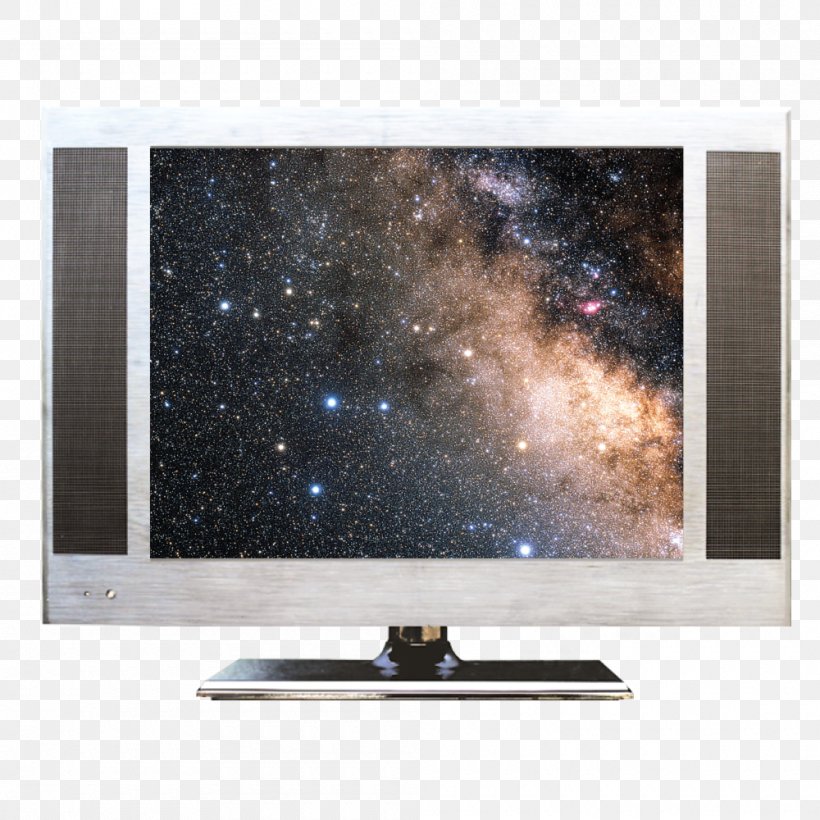 Milky Way Galaxy Desktop Wallpaper Planet, PNG, 1000x1000px, Milky Way, Computer Monitor, Computer Monitors, Display Device, Display Resolution Download Free