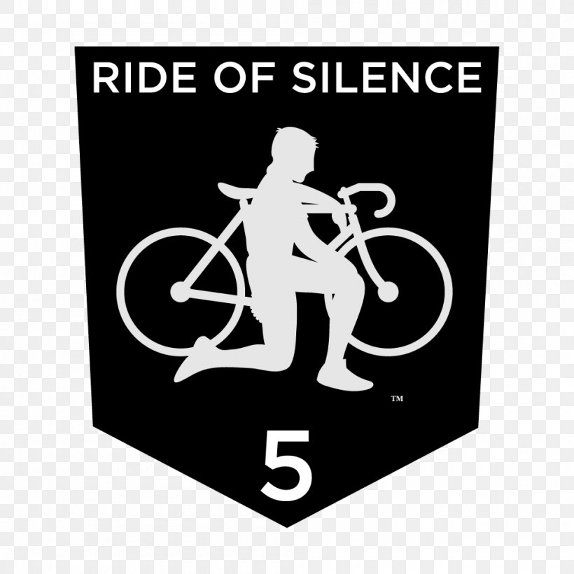 Ride Of Silence Bicycle Cycling Hamburg Information, PNG, 1000x1000px, Bicycle, Accident, Area, Black And White, Brand Download Free