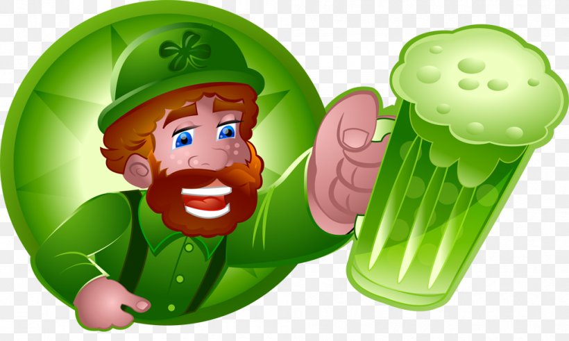 Saint Patrick's Day Leprechaun Holiday St. Patricks Day Coloring Vegetable, PNG, 1002x600px, Leprechaun, Art, Fiction, Fictional Character, Food Download Free