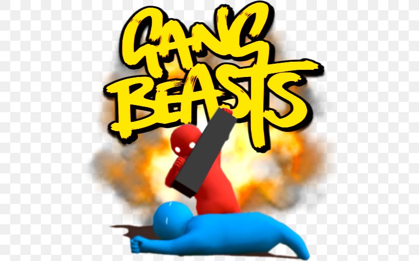 Gang Beasts Game Melee Boneloaf YouTube, PNG, 512x512px, Gang Beasts, Boneloaf, Game, Human Behavior, Logo Download Free