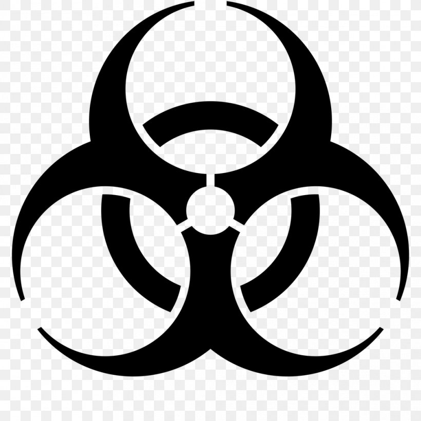 Biological Hazard Symbol Clip Art, PNG, 1012x1012px, Biological Hazard, Artwork, Biosafety Level, Black And White, Hazard Symbol Download Free