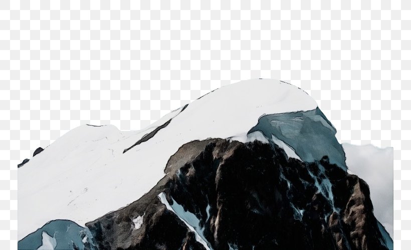 Glacial Landform Mountainous Landforms Mountain Nunatak Mountain Range, PNG, 750x500px, Watercolor, Geological Phenomenon, Glacial Landform, Glacier, Mountain Download Free