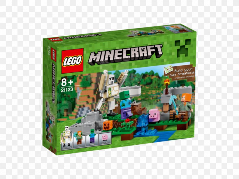 LEGO 21123 Minecraft The Iron Golem Lego Minecraft Toy, PNG, 1000x750px, Minecraft, Game, Lego, Lego 21102 Minecraft Micro World, Lego 21116 Minecraft Crafting Box Download Free
