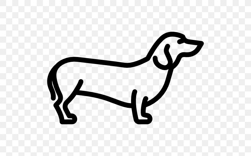 Dachshund Drawing, PNG, 512x512px, Dachshund, Area, Bathroom Accessory, Black, Black And White Download Free