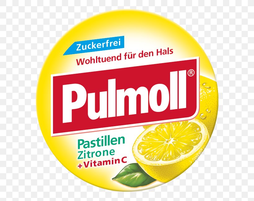 Pulmoll Pastille Lemon Balm Throat Lozenge, PNG, 650x650px, Pastille, Advertising, Brand, Candy, Citric Acid Download Free