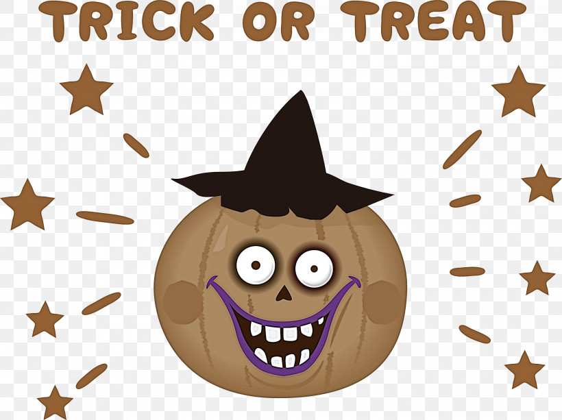 Trick OR Treat Happy Halloween, PNG, 3000x2243px, Trick Or Treat, Cartoon, Fruit, Happy Halloween, Jackolantern Download Free